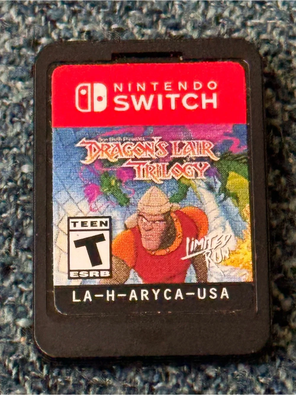 Rare Dragons Lair Trilogy Limited Run For Nintendo Switch